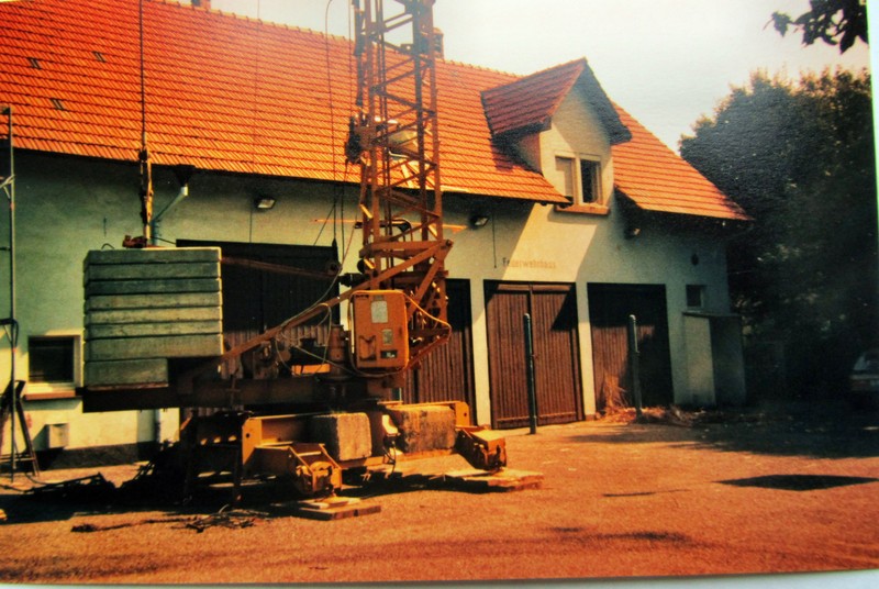 Umbau Feuerwehrgerätehaus 1987 Umbau Feuerwehrgerätehaus