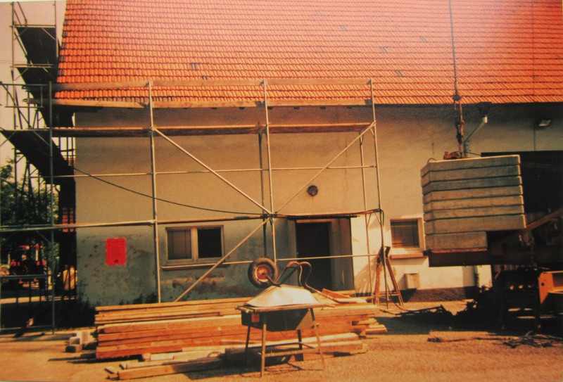 Umbau Feuerwehrgerätehaus 1987 Umbau Feuerwehrgerätehaus